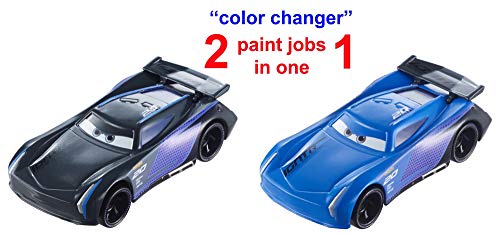Disney Mattel GDK07 Pixar Cars 3 - Vehículo Jackson Storm Cambio De Color, Coche De Juguete