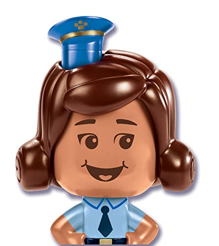 Disney Pixar Toy Story 4 Talking Officer Giggle McDimples, Figura de Personaje de 5.2 Pulgadas en Uniforme y cambiante Expresiones faciales