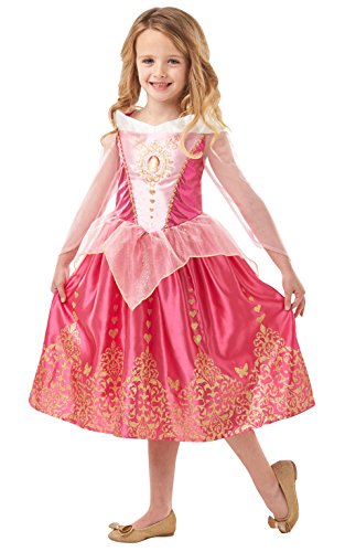 Disney Princess - Disfraz Bella Durmiente Classic DLX Inf, Multicolor, M (Rubies 640714-M)