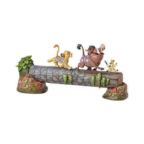 Disney Traditions, Figura de Hakuna Matata: Pumba, Timón y Simba de "El Rey León", para coleccionar, Enesco