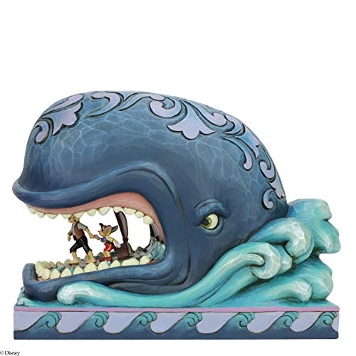 Disney Traditions, Figura de Pinocho en la ballena, para coleccionar, Enesco