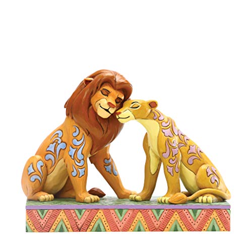 Disney Traditions, Figura de Simba y Nala del "El Rey León", para coleccionar, Enesco