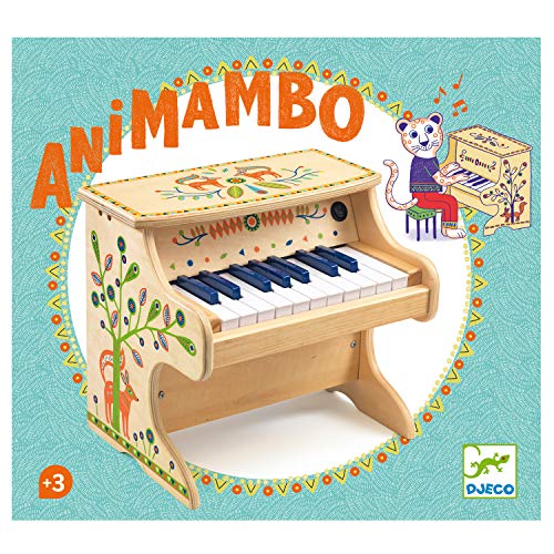 Djeco - Animambo - Piano electrónico 18 Llaves