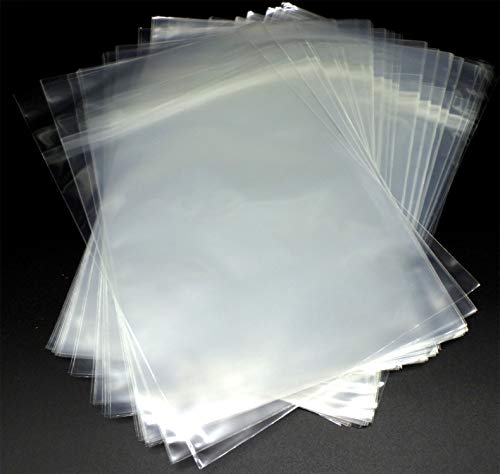 docsmagic.de 5X 100 Resealable Current Size Comic Book Bags 6-7/8"x 10-1/2"+ 1-1/2"Flap- 2 Mil - Auto-Adhesivas Bolsas Protectoras