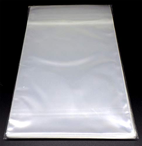 docsmagic.de 5X 100 Resealable Current Size Comic Book Bags 6-7/8"x 10-1/2"+ 1-1/2"Flap- 2 Mil - Auto-Adhesivas Bolsas Protectoras