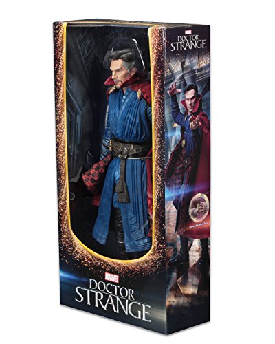 Doctor Strange- Figura, Color Azul, Talla única (NECA 61482)