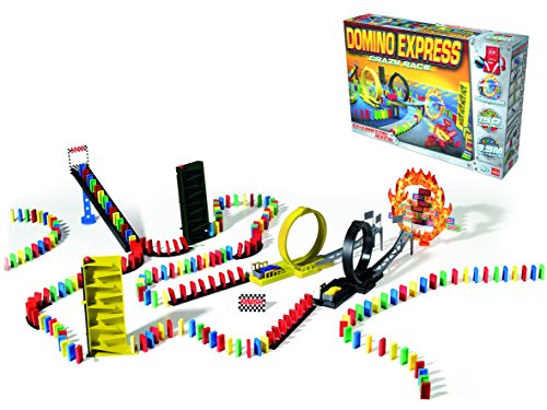 Dominó Express- Crazy Race, Multicolor (Goliath 81008) , color/modelo surtido