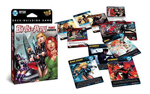 Don't Panic Games- DC Comics Deck Building Game-Extension Birds of Prey, GAME1049, [Crossover]