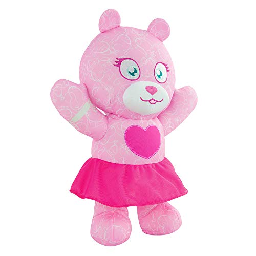 Doodle Bear 14 Inch Plush Toy w/ 3 Washable Markers - Fashion