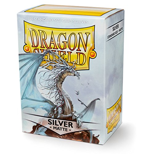 Dragon Shield - Matte Silver - 100 bustine protettive