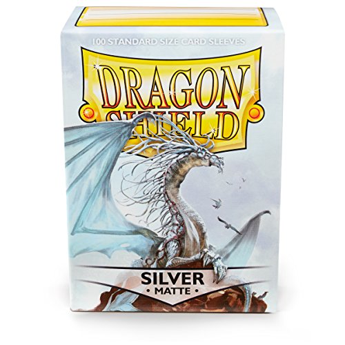 Dragon Shield - Matte Silver - 100 bustine protettive