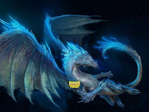 Dragon Shield- Sobres para Tarjetas, Color Azul Noche, 1