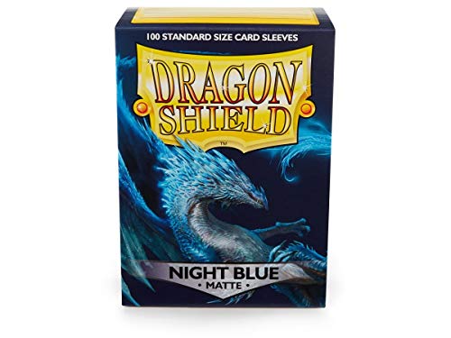 Dragon Shield- Sobres para Tarjetas, Color Azul Noche, 1