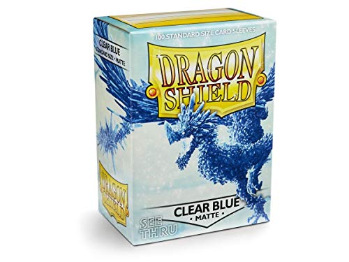 Dragon Shield Standard Sleeves Fundas para Tarjetas Color Azul Mate. (Arcana Tinmen AT-11033)