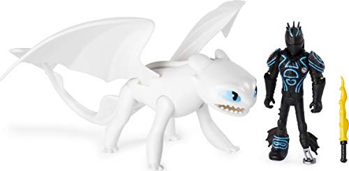 Dragons Dragon & Viking Hiccup/Lightfury - Figuras de juguete para niños (4 año(s), Niño/niña, Dibujos animados, Animales, Dragon Riders, 4559 pieza(s)) , color/modelo surtido