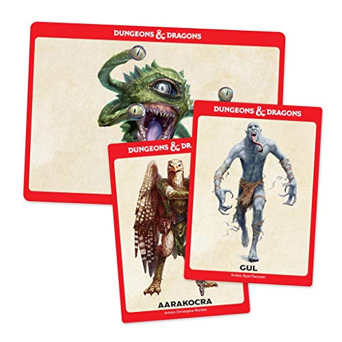 Dungeons & Dragons Cartas de Monstruos. Desafío 0-5, Color (EEWCDD90)