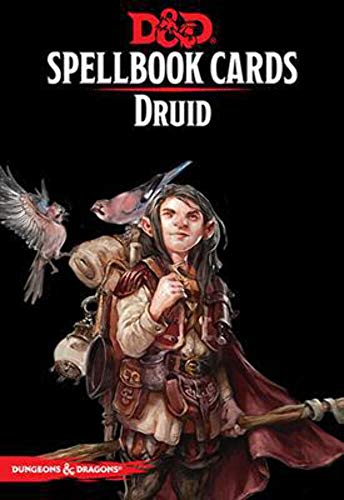 Dungeons & Dragons: Spell Book Cards: Druid Deck Card Game (8 Players)