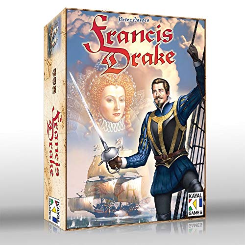 Eagle Games Águila Juegos 646 734 - Juego de Estrategia Francis Drake [Instrucciones en Inglés y alemán]