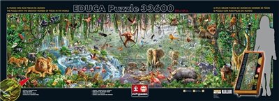 Educa Borras - XXL Puzzles, Puzzle 33.600 piezas, Vida Salvaje (16066)