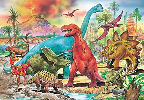 Educa - Dinosaurios, Puzzle infantil de 100 piezas, a partir de 6 años (13179)
