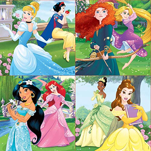 Educa- Princesas Disney Conjunto de Puzzles Progresivos, Multicolor (17166)