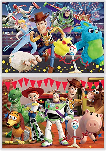 Educa- Toy Story 4 2 Puzzles de 1000 Piezas, Multicolor (18107)