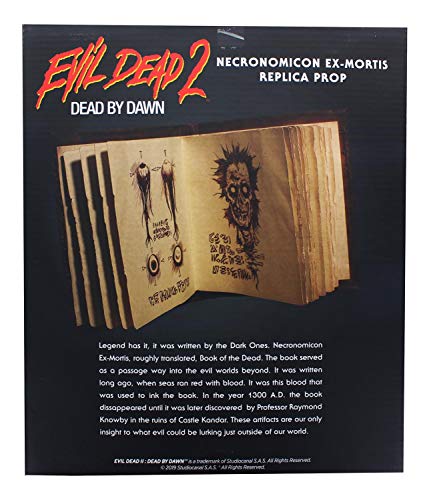 Evil Dead 2 Book of The Dead Necronomicon Prop Replica w/ Pages