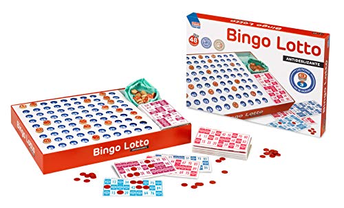 Falomir Bingo Lotto. Juego de Mesa. Clásico (11519)