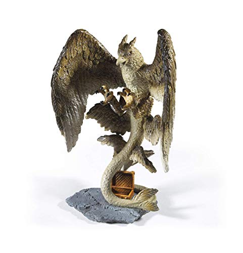 Fantastic Beasts Figura de Thunderbird Statue Magical Creature n.º 6 de plástico en Pantalla extraíble.