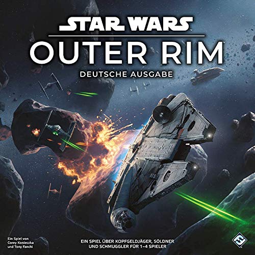 Fantasy Flight Games FFGD3007 Star Wars Outer Rim, Multicolor