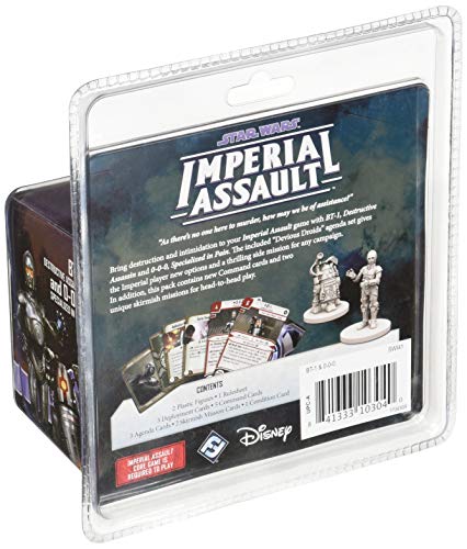 Fantasy Flight Games FFGSWI41 BT-1 & 0-0-0 - Pack de Villanos Imperial Assault Exp, Multicolor