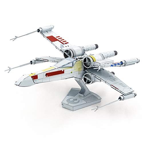 Fascinations Metal Earth ICONX 3D Kit de modelo de metal Star Wars Set de 2 – X-Wing Starfighter – Destroyer Imperial Star