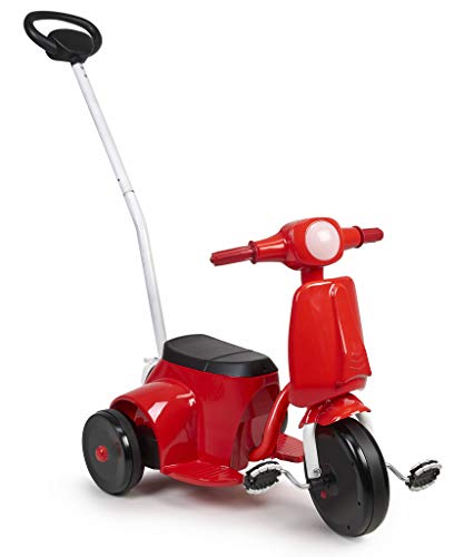 Feber Scooter 3x1 - Motocicleta eléctrica, para niños y niñas a partir de 3 años, 6V (Famosa 800012392)