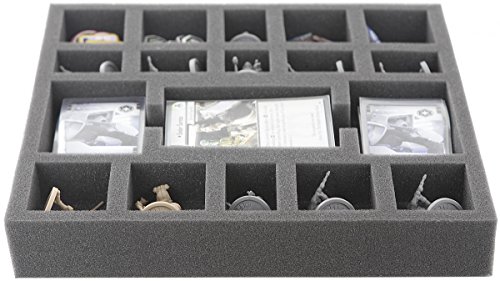 Feldherr AS035IA12 35 (1.38 Inches) mm Foam Tray for The Star Wars Imperial Assault - The Bespin Gambit Board Game Box