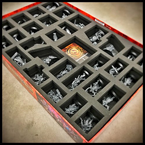 Feldherr Foam Kit for The Warhammer Quest Shadows Over Hammerhal boardgame Box