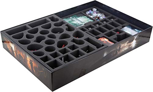 Feldherr Foam Tray Set Compatible with Warhammer Quest: Blackstone Fortress Board Game Box