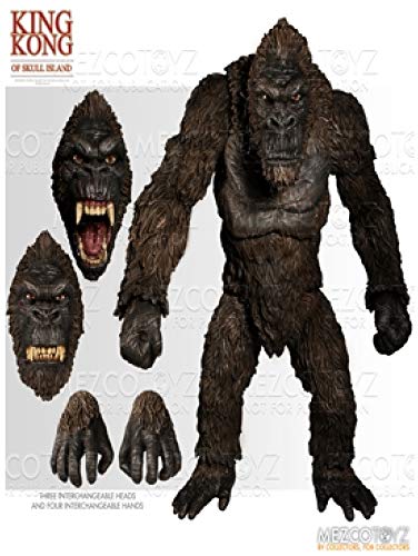 Figura King Kong 46 cm. Kong: La Isla Calavera. Mezco Toyz