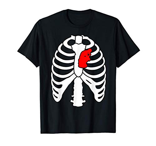 Filósofo Esqueleto de costilla de hueso divertido Amo la fil Camiseta