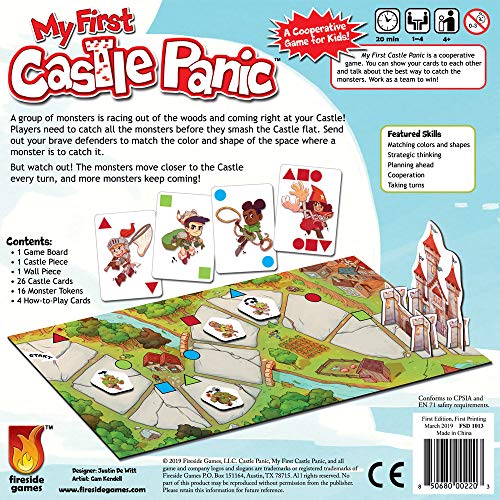 Fireside Games FSD1013 My First Castle Panic, Multicolor álbum de foto y protector , color/modelo surtido