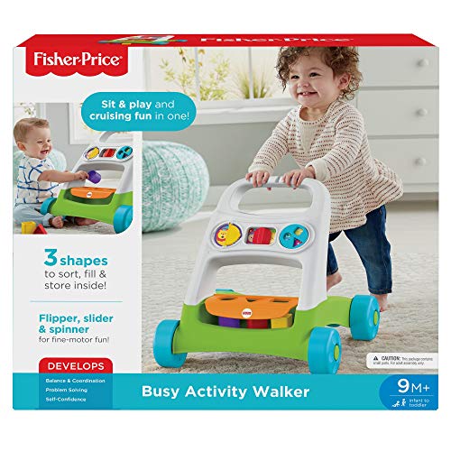 Fisher-Price - Andador activity Correpasillos bebés +9 meses (Mattel FYK65)