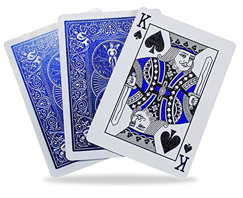 Fournier- Baraja de Poker Especial, Color Azul (U.S. Playing Card Company 1041369)