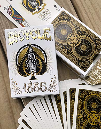 Fournier-Bicycle 1885 Baraja de Cartas de Poker Conmemorativa 1043864