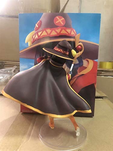 From HandMade Konosuba: ¡La bendición de Dios en Este Maravilloso Mundo!Figura Megumin & Aqua Figure Anime Girl Figure Anime Figura (Color : Megumin)