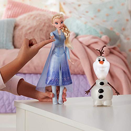 Frozen 2 -  Muñecos Elsa Y Olaf (Hasbro E5508EW0)
