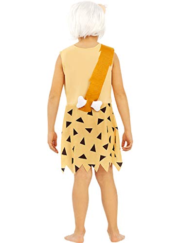 Funidelia | Disfraz de Bam-Bam - Los Picapiedra Oficial para niño Talla 5-6 años ▶ The Flintstones, Dibujos Animados, Los Picapiedra, Cavernícolas