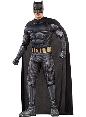 Funidelia | Disfraz de Batman - La Liga de la Justicia Oficial para Hombre Talla S ▶ Caballero Oscuro, Superhéroes, DC Comics, Hombre Murciélago