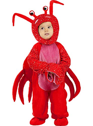 Funidelia | Disfraz de Cangrejo para bebé Talla 0-6 Meses ▶ Animales - Multicolor