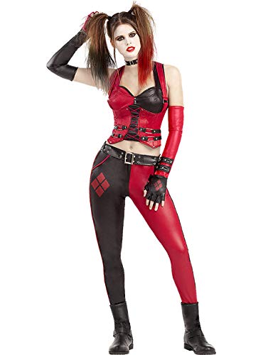 Funidelia | Disfraz de Harley Quinn - Arkham City Oficial para Mujer Talla XS ▶ Superhéroes, DC Comics, Suicide Squad, Villanos