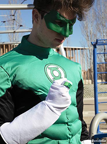 Funidelia | Disfraz de Linterna Verde Oficial para Hombre Talla L ▶ Superhéroes, DC Comics, Justice League, Green Lantern