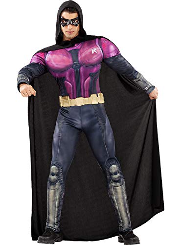 Funidelia | Disfraz de Robin - Arkham Knight Oficial para Hombre Talla S ▶ Chico Maravilla, Superhéroes, DC Comics